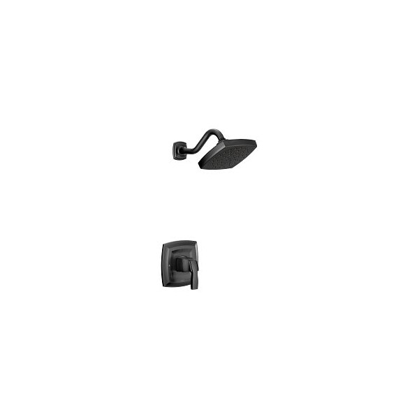 Voss M-Core 2 Series Shower Only Trim in Matte Black